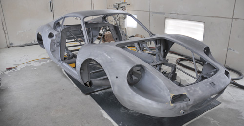 Auto Restore Blasted Ferrari