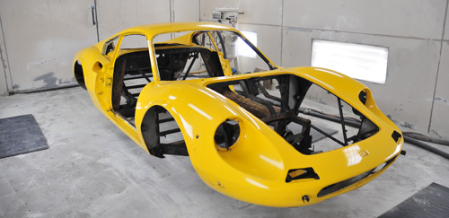 Auto Restore Painted Ferrari